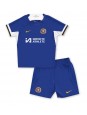 Chelsea Replika Hemmakläder Barn 2023-24 Kortärmad (+ byxor)